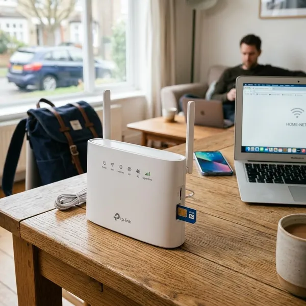 4G router met simkaart