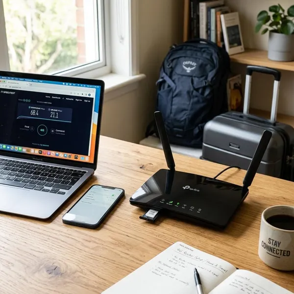 Hoe installeer je een 4G router met simkaart