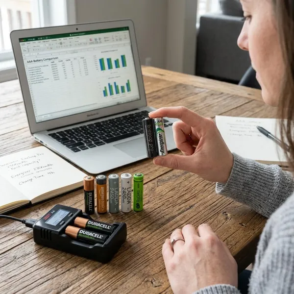 AAA oplaadbare batterijen