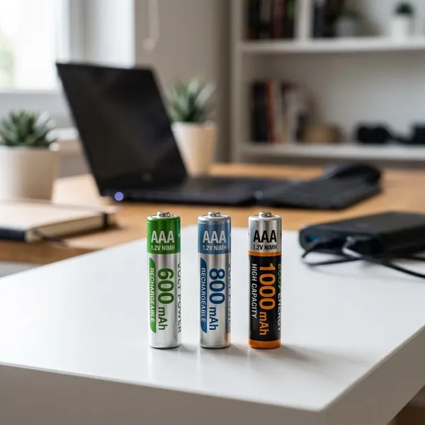 Waar let je op bij oplaadbare AAA batterijen