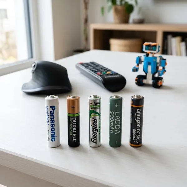 Hoeveel mAh heb je nodig bij AAA batterijen