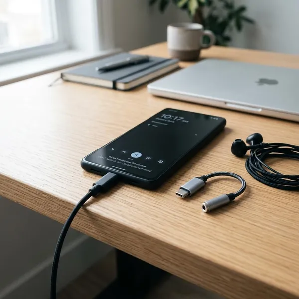 geluid via usb c
