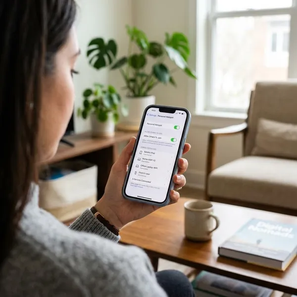hoe kan ik zien wie er op mijn hotspot zit