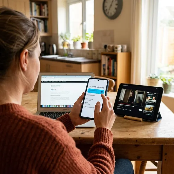 hoe maak ik een wifi hotspot