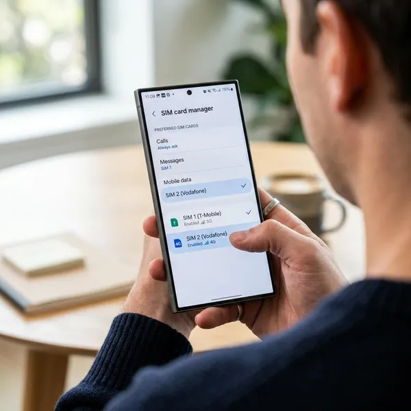 Tussen 2 simkaarten schakelen op Android