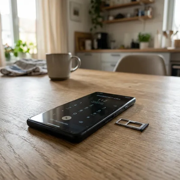 kan je 112 bellen zonder simkaart