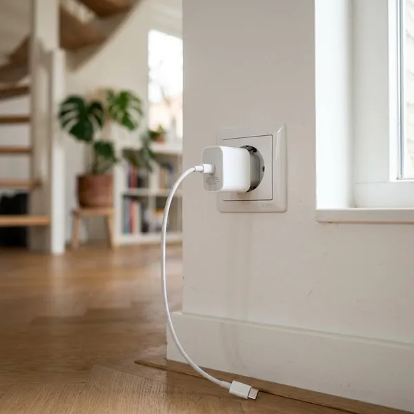 Is een oplader in het stopcontact brandgevaarlijk