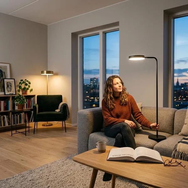 Waar let je op bij een oplaadbare vloerlamp