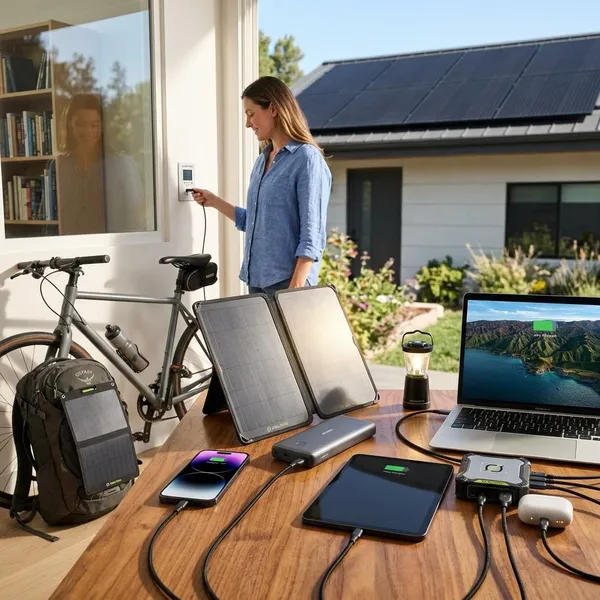 opladen op zonne energie