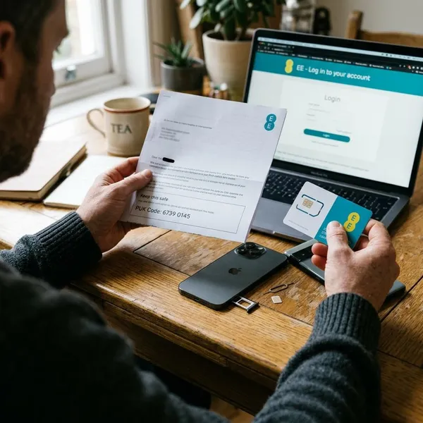 Simkaart ontgrendelen op iPhone