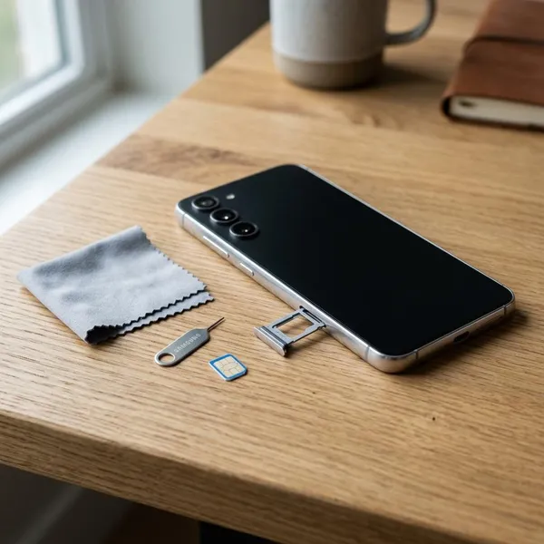 simkaart vervangen Samsung