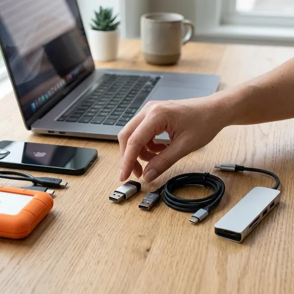 Wat kun je met een USB-A naar USB-C adapter doen