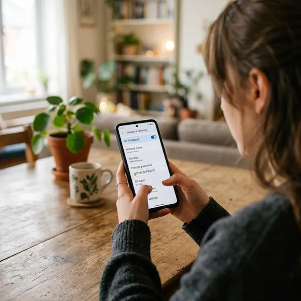 Beveiligingssleutel hotspot vinden op iPhone