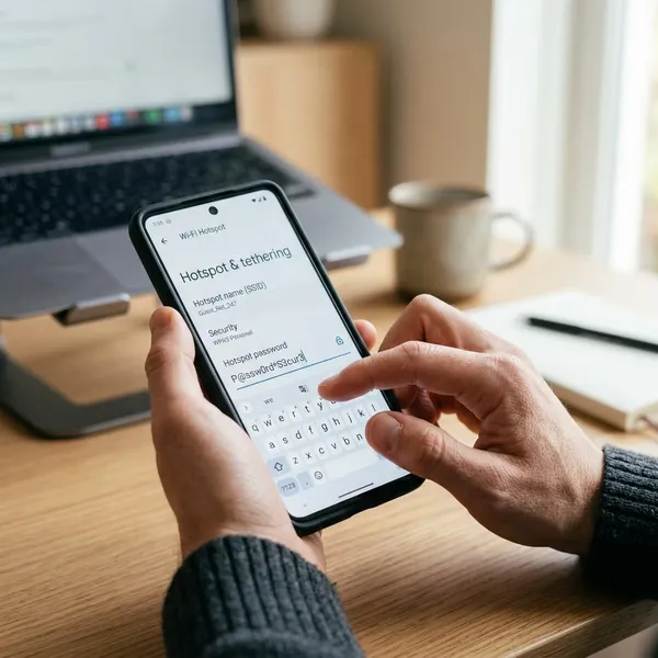 Beveiligingssleutel hotspot werkt niet