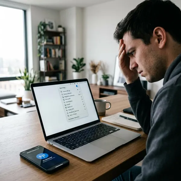 waarom kan mijn laptop niet verbinden met hotspot