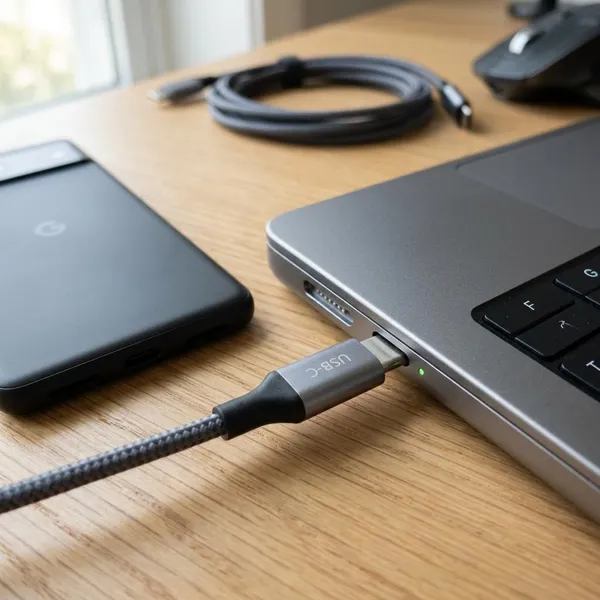 Hoe herken je een USB-C-poort?