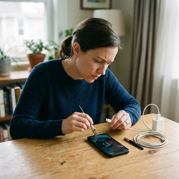 wat moet je doen als je telefoon niet meer oplaadt